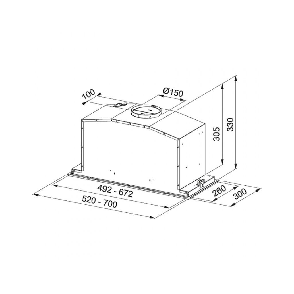 Вытяжка кухонная Franke 305.0590.106 - 1 Вытяжка кухонная Franke 305.0590.106 - 1