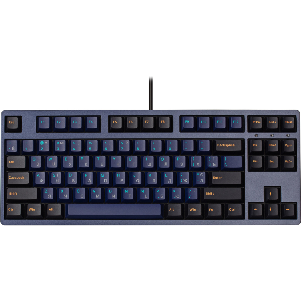 Клавиатура Akko 3087 Horizon Cherry MX Blue Blue/Black (A3087_H_CBL) - 2
