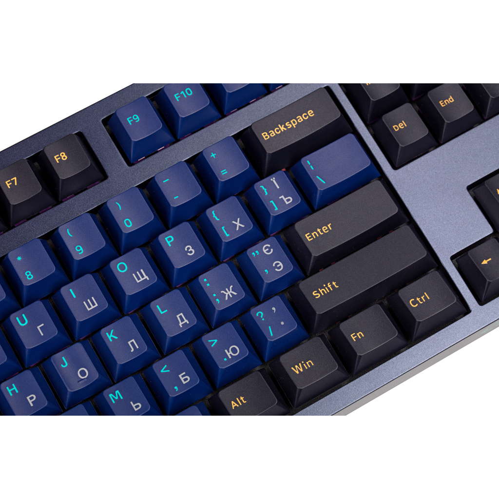 Клавиатура Akko 3087 Horizon Cherry MX Blue Blue/Black (A3087_H_CBL) - 7
