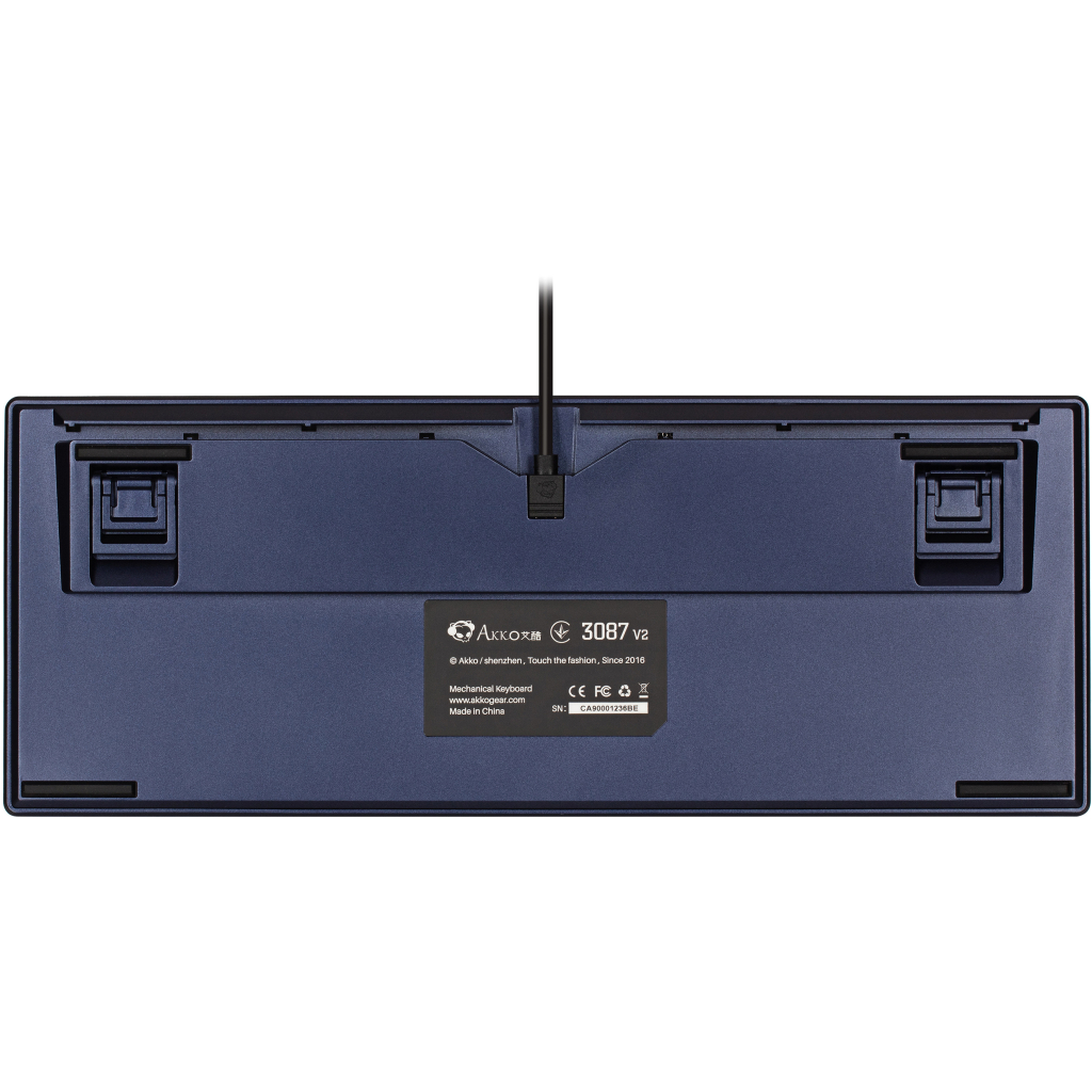 Клавиатура Akko 3087 Horizon Cherry MX Silent Red Blue/Black (A3087_H_CSR) - 3