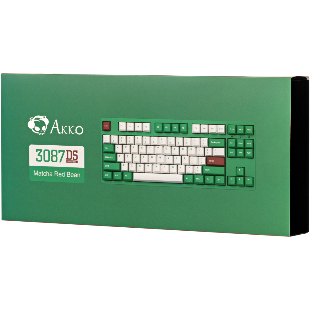 Клавиатура Akko 3087 Matcha Red Bean Cherry MX Red Green (A3087_MA_CR) - 10