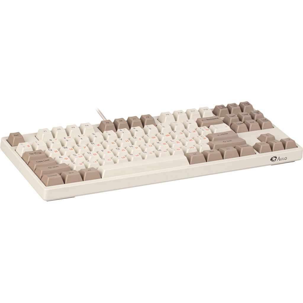 Клавиатура Akko 3087 Steam Engine Akko CS Lavender Purple Grey/Red (A3087_SE_ALP) - 1