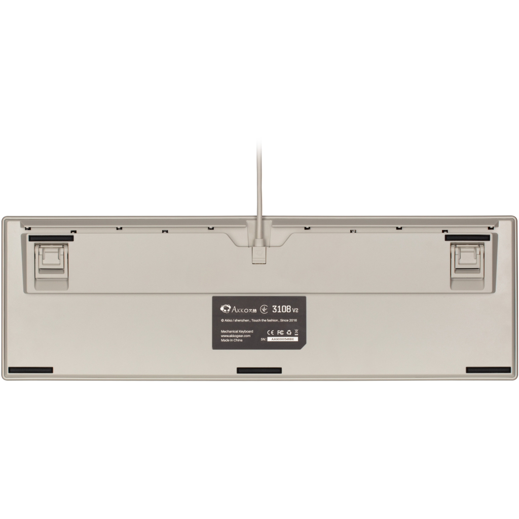 Клавиатура Akko 3108 Steam Engine Akko CS Radiant Red Grey/Red (A3108_SE_ARR) - 3