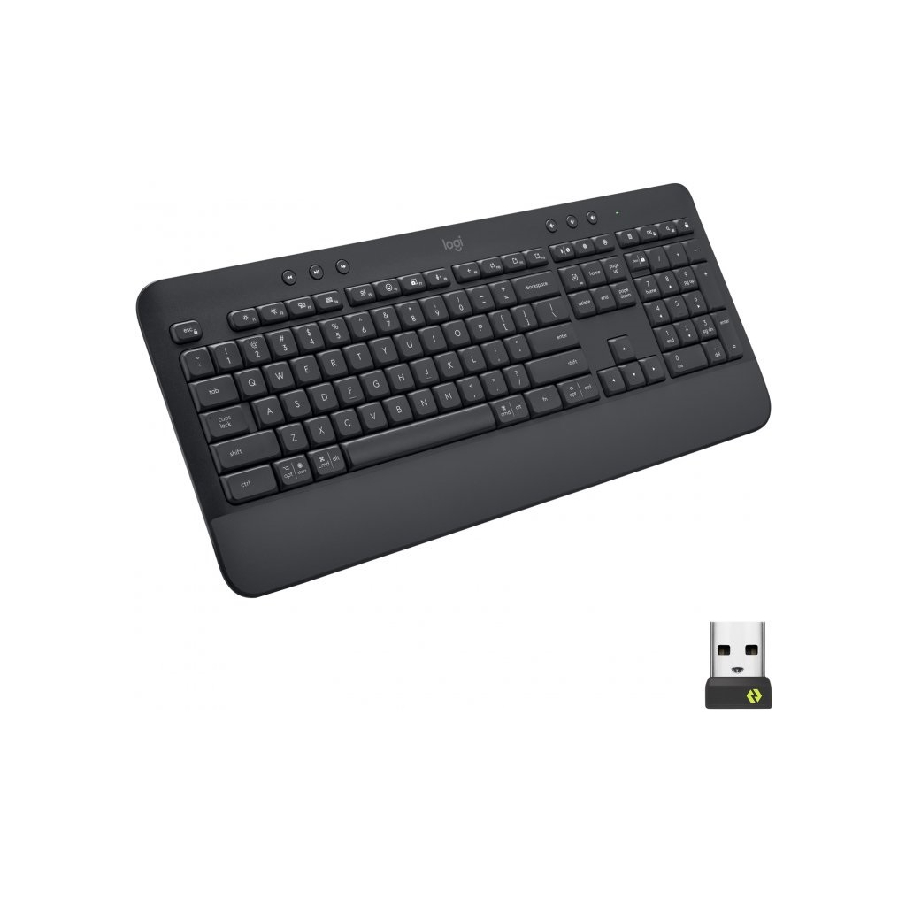 Клавиатура Logitech Signature K650 For Business UA USB/Bluetooth Graphite (920-010945)