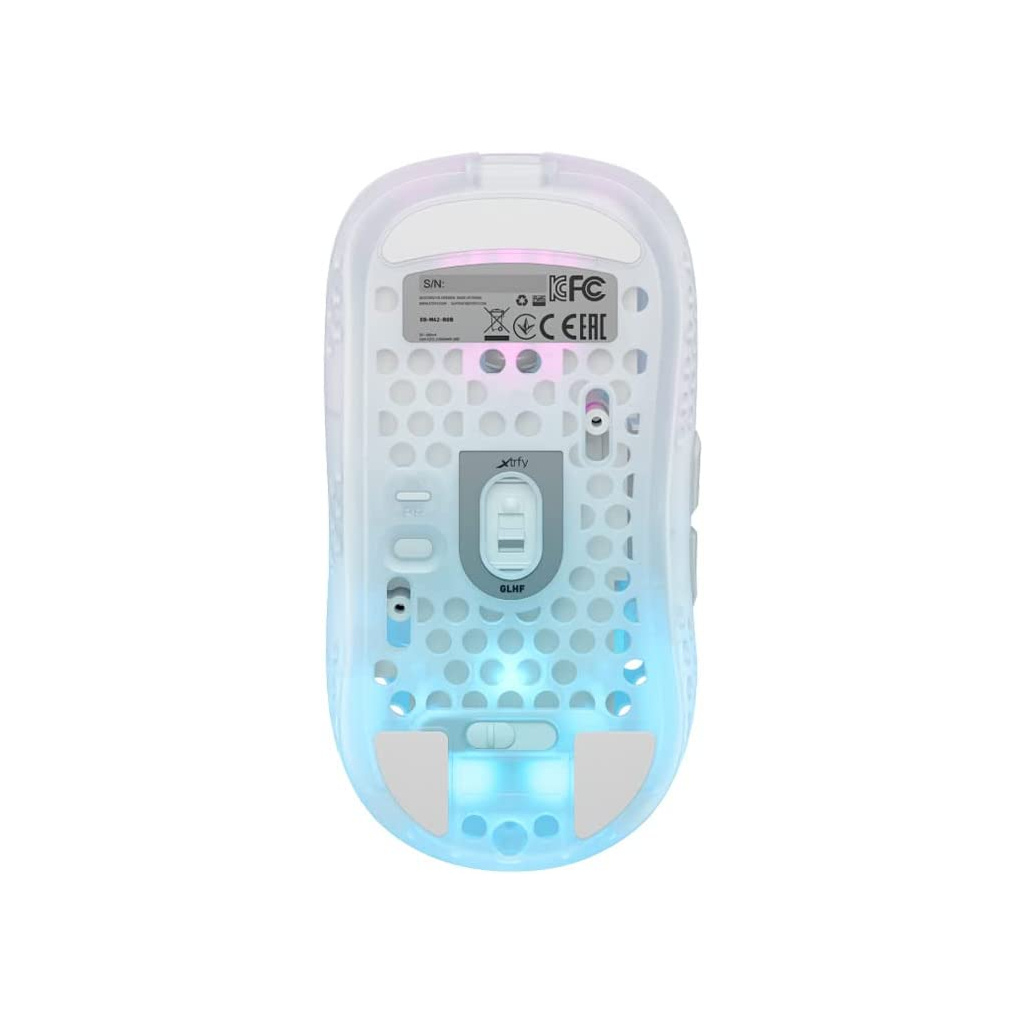 Мышка Xtrfy MZ1 RGB Wireless White (MZ1W-RGB-WHITE) - 9 Мышка Xtrfy MZ1 RGB Wireless White (MZ1W-RGB-WHITE) - 9