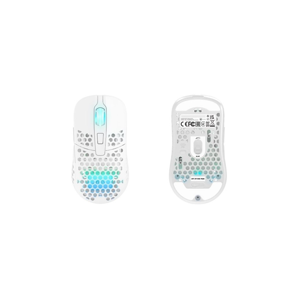 Мышка Xtrfy M42 RGB Wireless White (M42W-RGB-WHITE) - 6