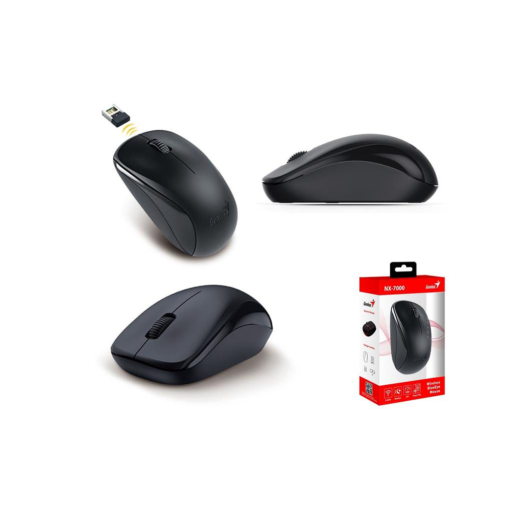 Мышка Genius NX-7000 Wireless Black (31030016400) - 1
