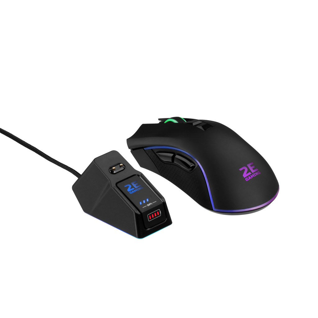 Мышка 2E Gaming MG340 Wireless RGB Black (2E-MG340UB-WL) - 6