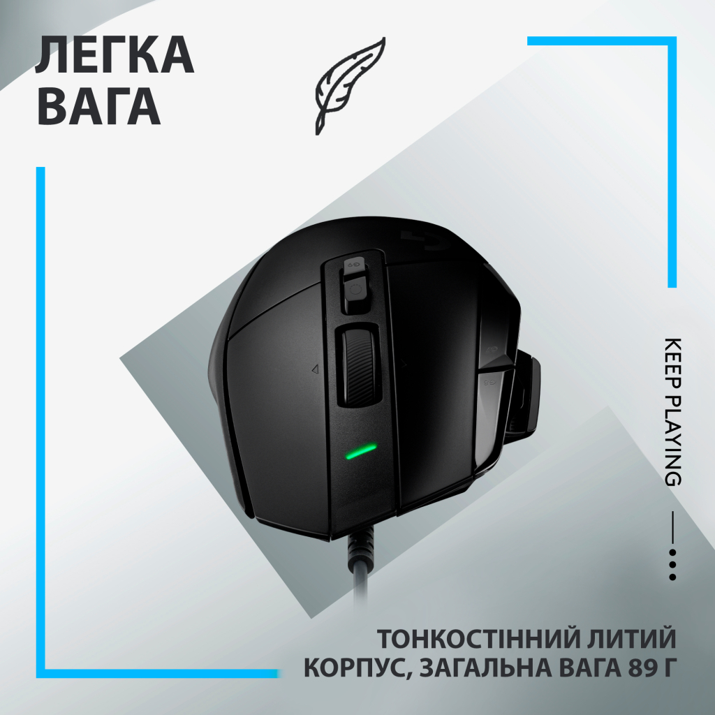 Мышка Logitech G502 X USB Black (910-006138) - 5