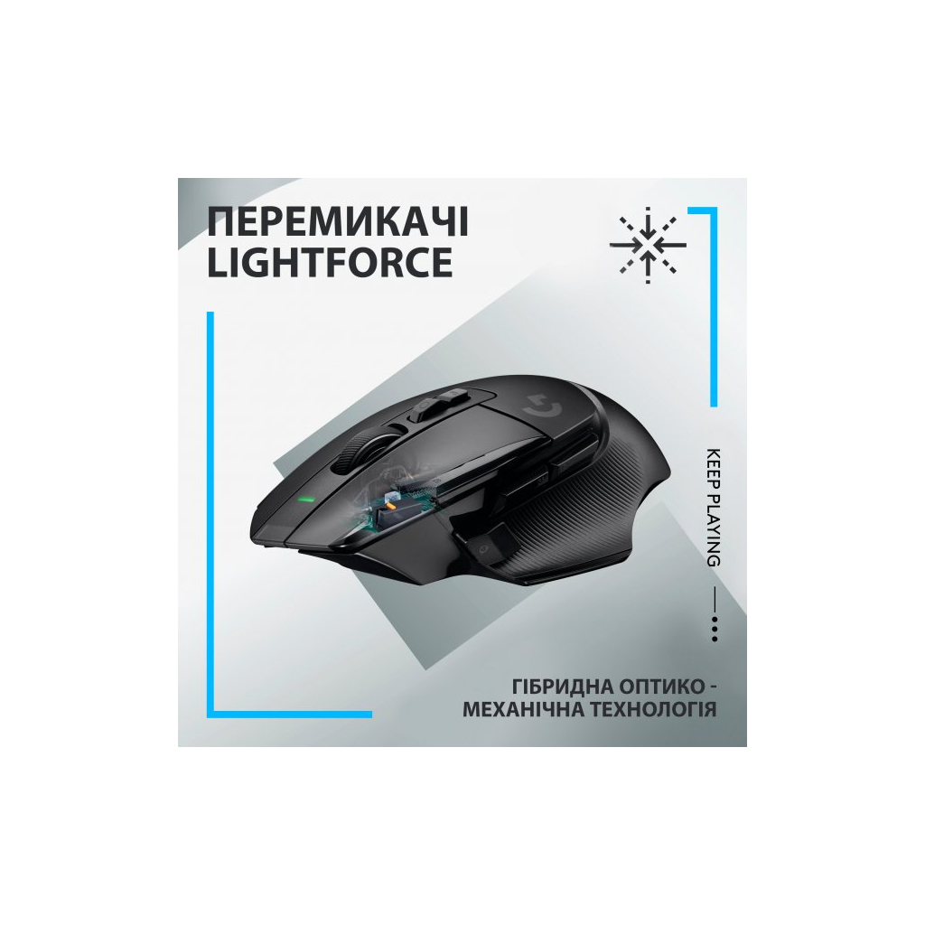 Мышка Logitech G502 X Lightspeed Wireless Black (910-006180) - 1