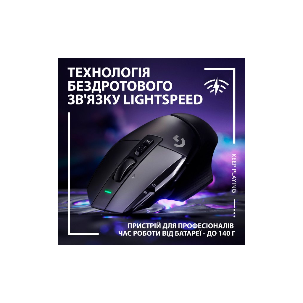 Мышка Logitech G502 X Lightspeed Wireless Black (910-006180) - 2