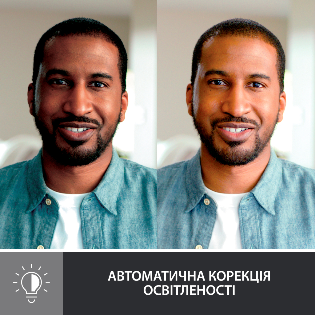 Веб-камера Logitech Brio 500 Graphite (960-001422) - 2