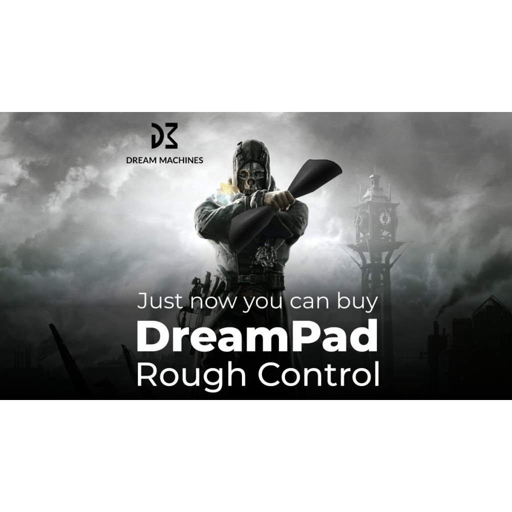 Коврик для мышки Dream Machines DM Pad Rough Control Black (DREAMPAD_ROUGH_CONTROL) - 1