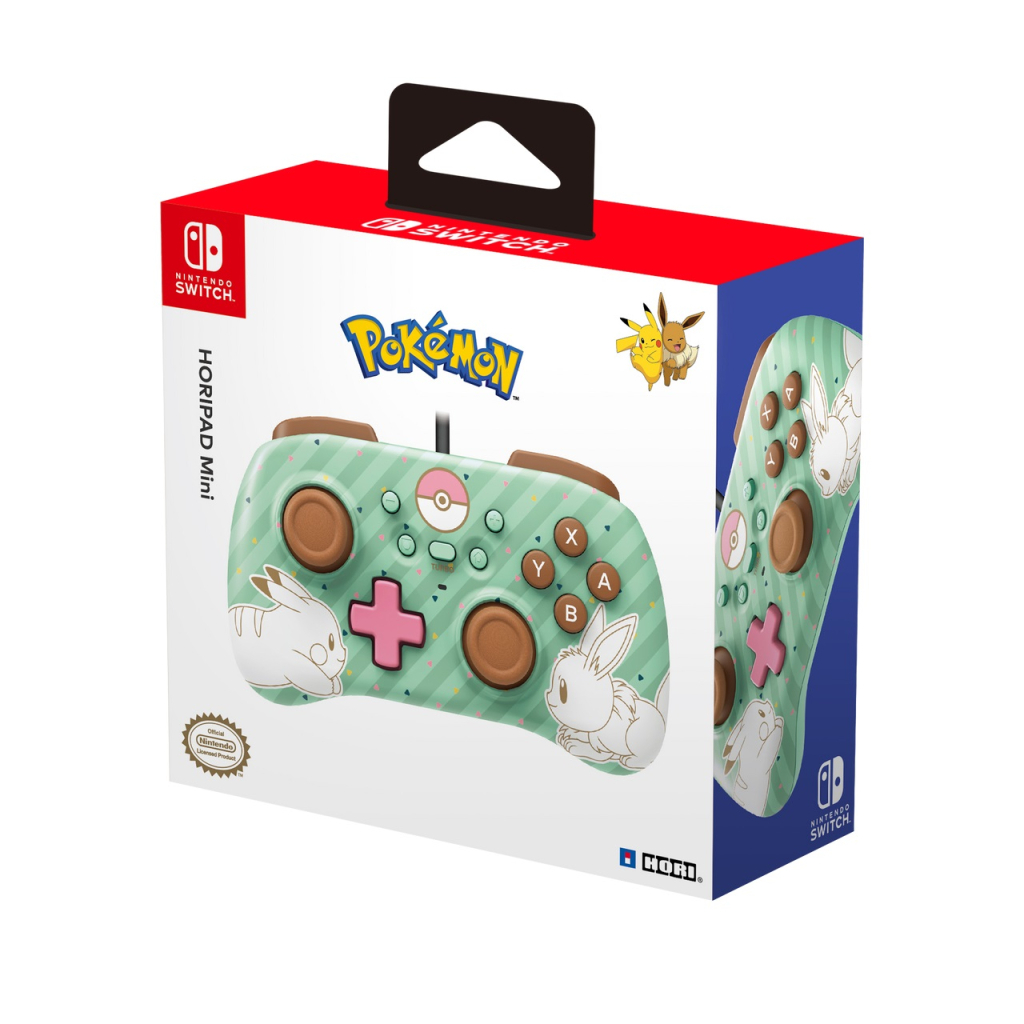 Геймпад Hori Horipad Mini (Pikachu Eevee) для Nintendo Switch Green (873124009040) - 4 Геймпад Hori Horipad Mini (Pikachu Eevee) для Nintendo Switch Green (873124009040) - 4