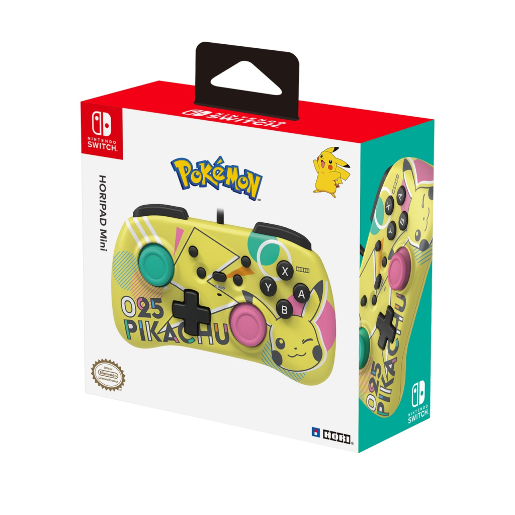 Геймпад Hori Horipad Mini (Pikachu Pop) для Nintendo Switch Yellow (873124009033) - 4 Геймпад Hori Horipad Mini (Pikachu Pop) для Nintendo Switch Yellow (873124009033) - 4