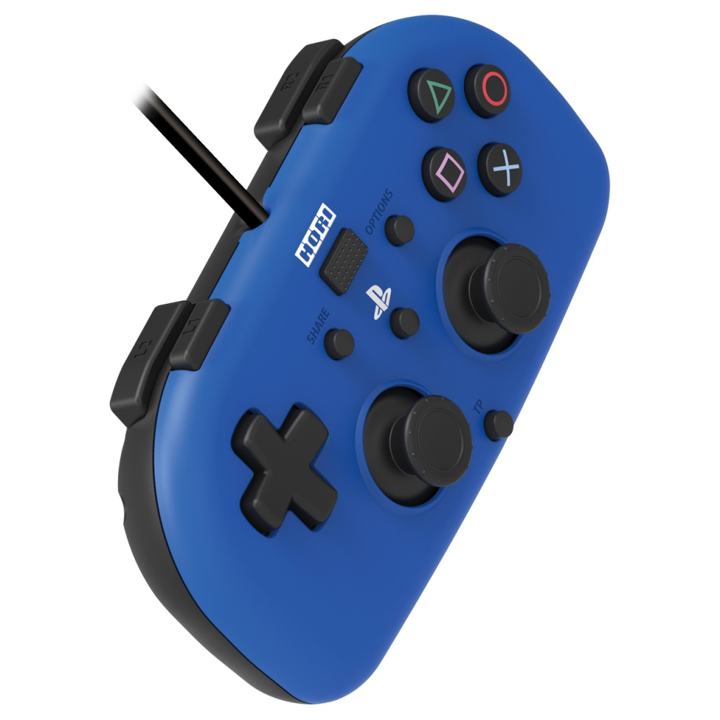 Геймпад Hori Mini Gamepad для PS4 Blue (4961818028395) - 4 Геймпад Hori Mini Gamepad для PS4 Blue (4961818028395) - 4