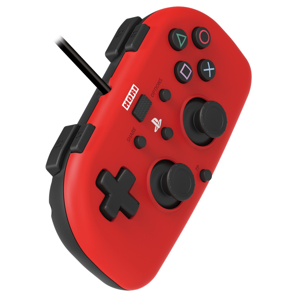 Геймпад Hori Mini Gamepad для PS4 Red (4961818028418) - 4 Геймпад Hori Mini Gamepad для PS4 Red (4961818028418) - 4