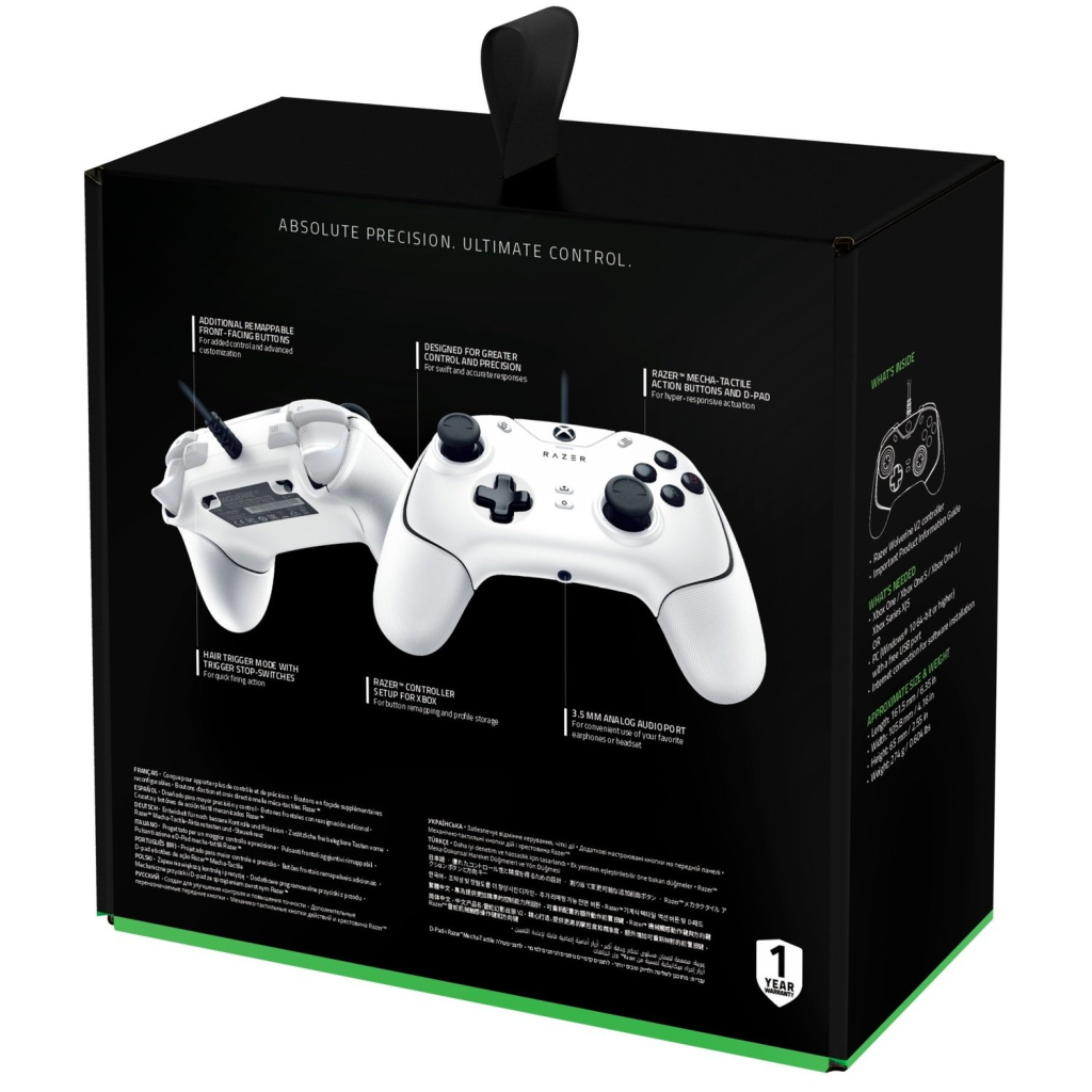 Геймпад Razer Wolverine V2 USB White (RZ06-03560200-R3M1) - 6