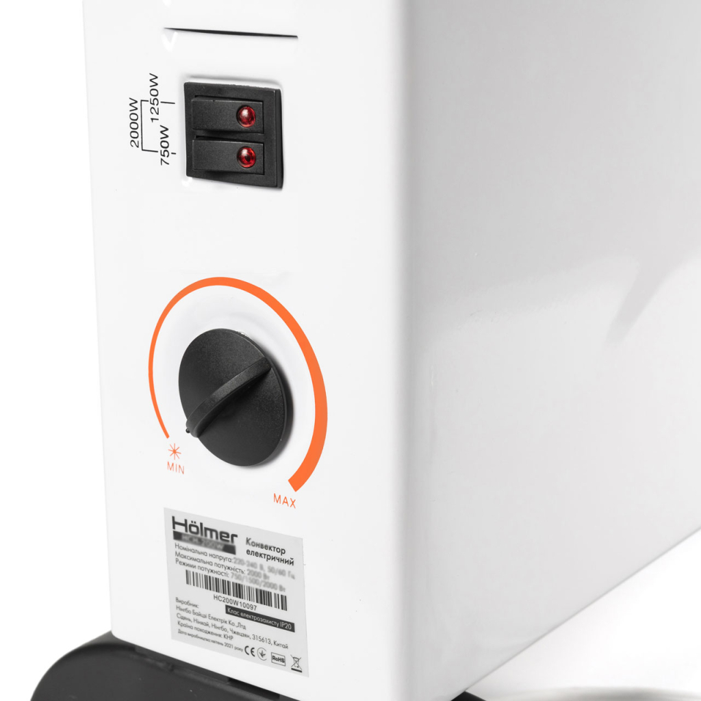 Обогреватель Hölmer HCH-202W - 3