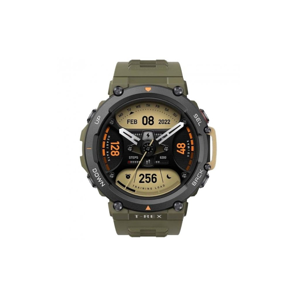 Смарт-часы Amazfit T-REX 2 Wild Green - 1