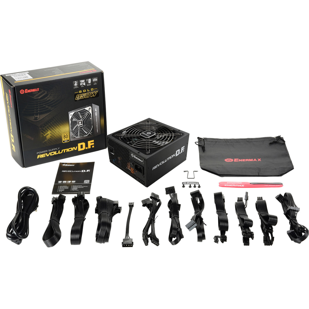 Блок питания Enermax 850W REVOLUTION D.F. (ERF850EWT) - 6