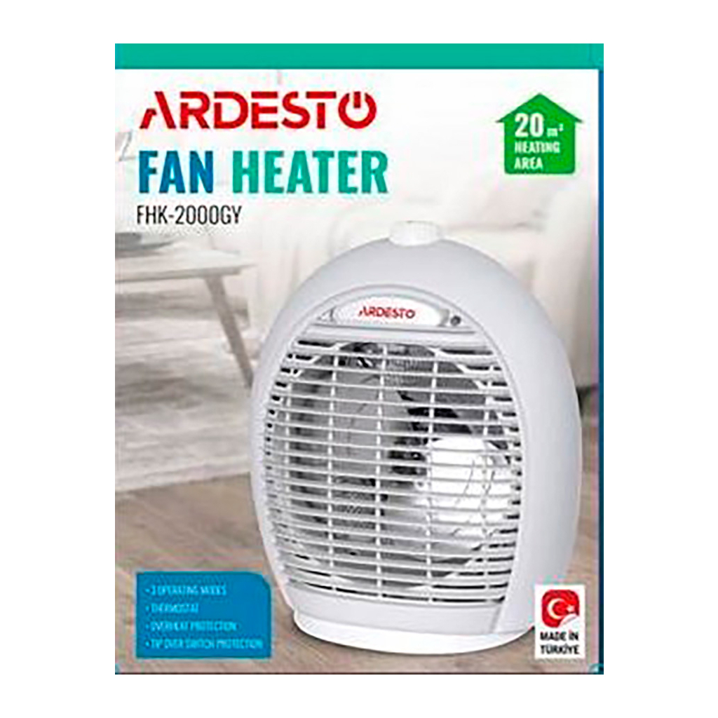 Обогреватель Ardesto FHK-2000GY - 1