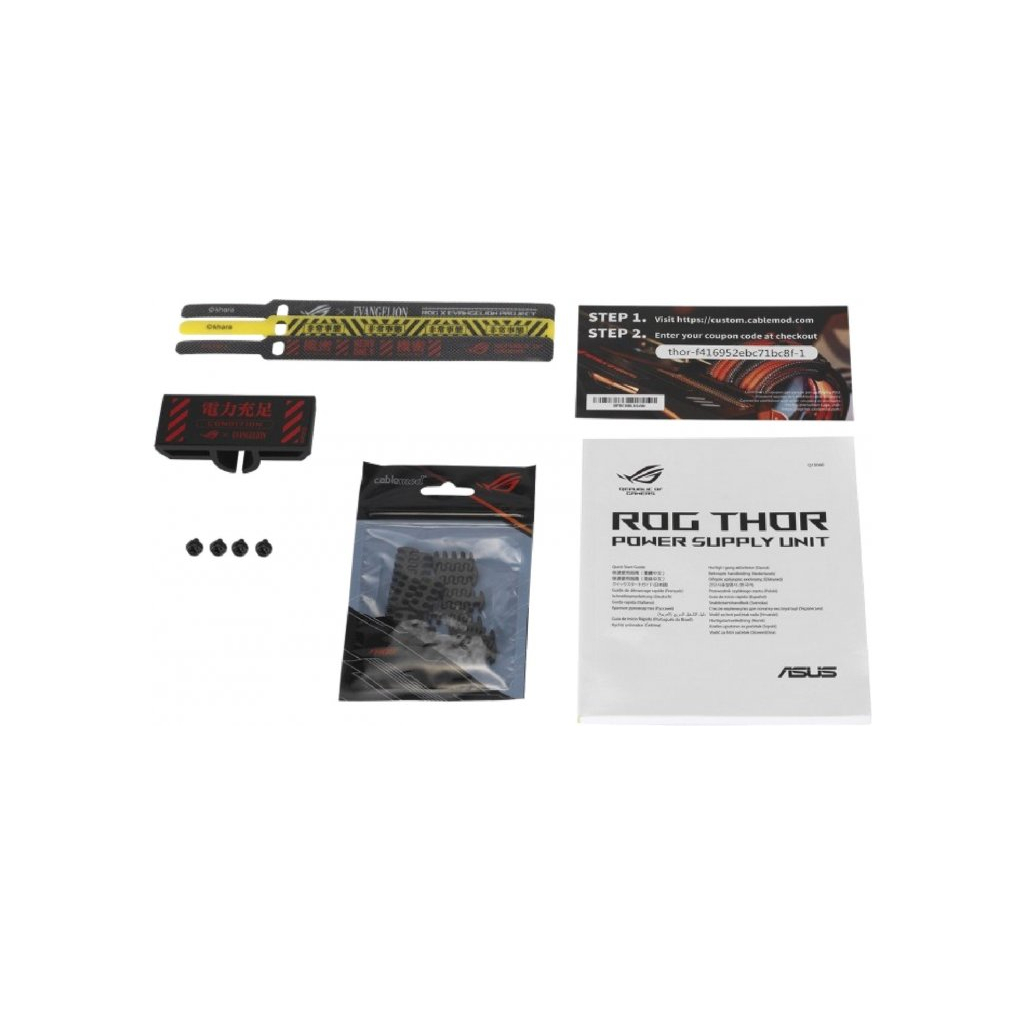 Блок питания ASUS 1000W ROG THOR (ROG-THOR-1000P2-EVA-GAMING) - 11