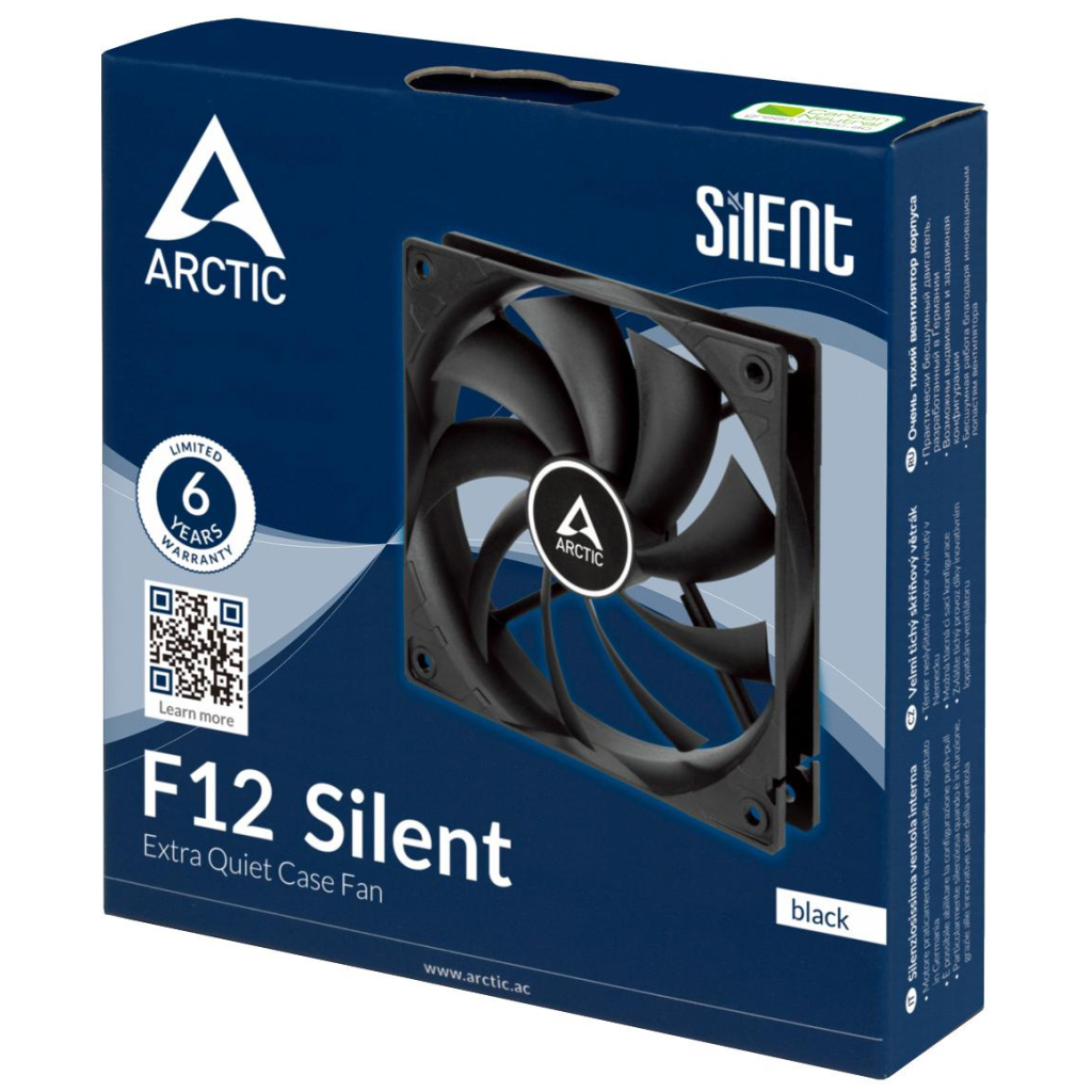 Кулер для корпуса Arctic F12 Silent (ACFAN00202A) - 3