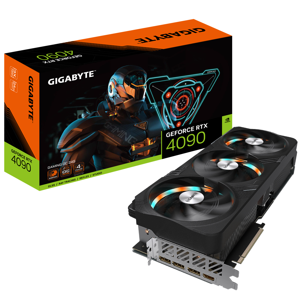 Видеокарта GIGABYTE GeForce RTX4090 24GB GAMING OC (GV-N4090GAMING OC-24GD)