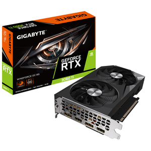 Видеокарта GIGABYTE GeForce RTX3060Ti 8Gb WINDFORCE OC (GV-N306TWF2OC-8GD)
