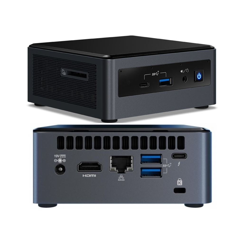 Компьютер INTEL NUC 10 Performance kit / i5-10210U, M.2 and 2.5" Drive (BXNUC10I5FNHN) - 3