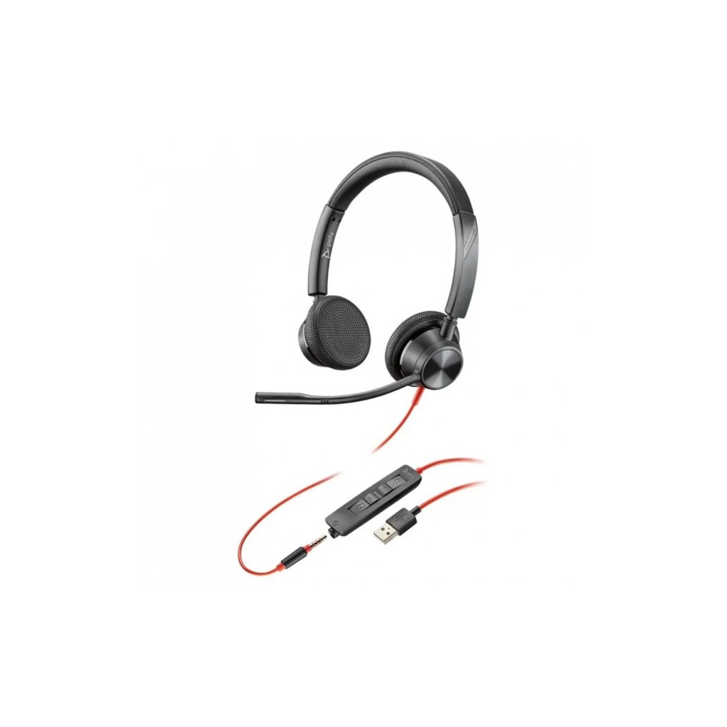 Наушники Plantronics Blackwire 3325-M USB-A (214016-01)