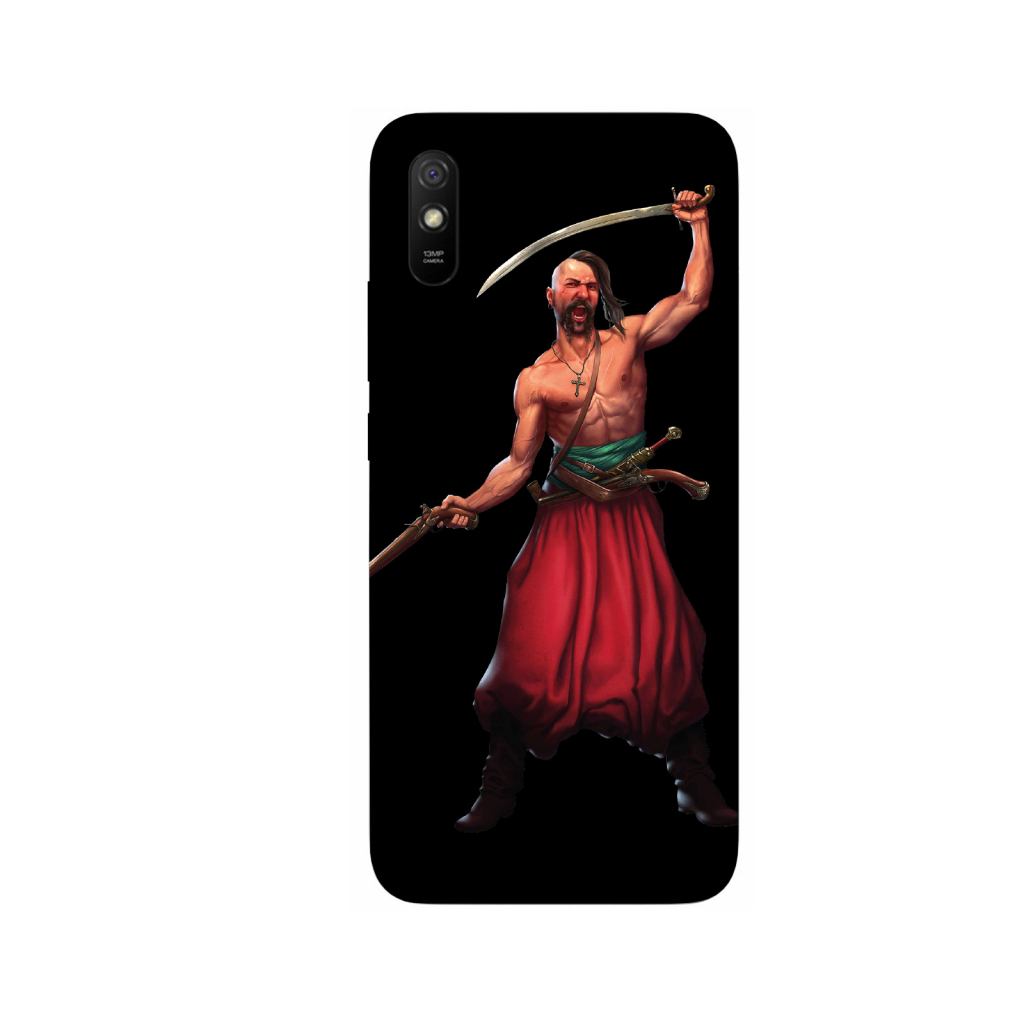 Чехол для моб. телефона SampleZone Xiaomi Redmi 9A matt black (UA2B)