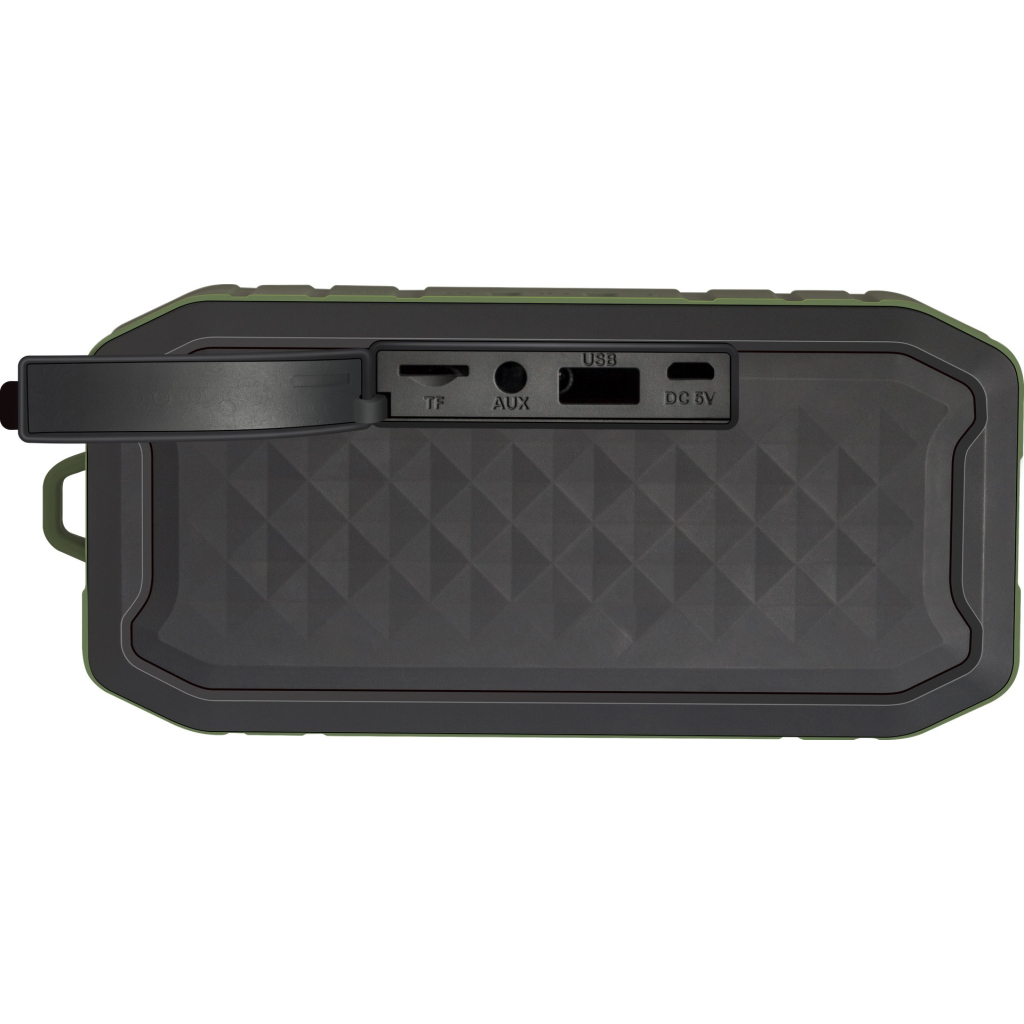 Акустическая система Defender G14 IP66 7Вт Bluetooth//FM/TF/USB/AUX Black/Green (65014) - 2