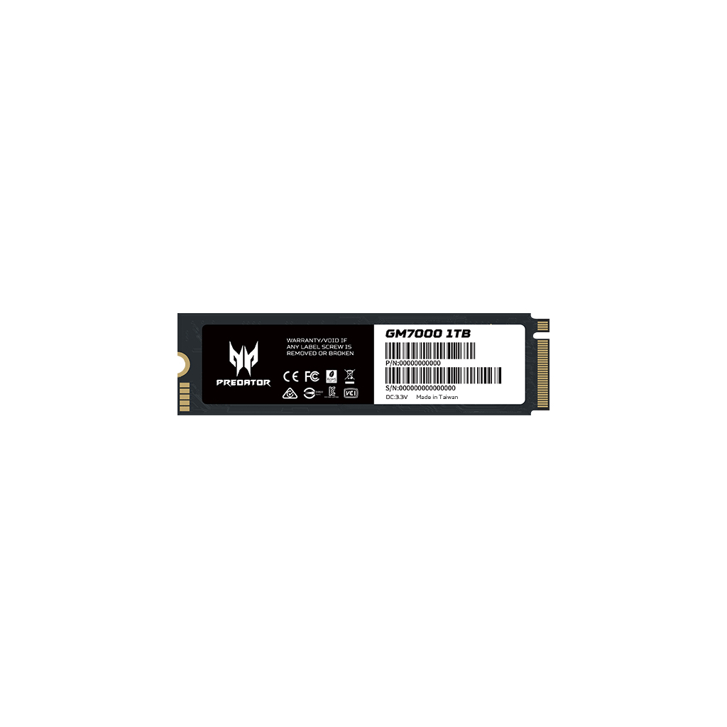 Накопитель SSD M.2 2280 1TB GM7000 PREDATOR (BL.9BWWR.105) Накопитель SSD M.2 2280 1TB GM7000 PREDATOR (BL.9BWWR.105)