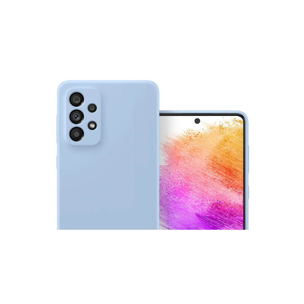 Чехол для моб. телефона Samsung Silicone Cover Galaxy A73 (A736) Artic Blue (EF-PA736TLEGRU) - 8