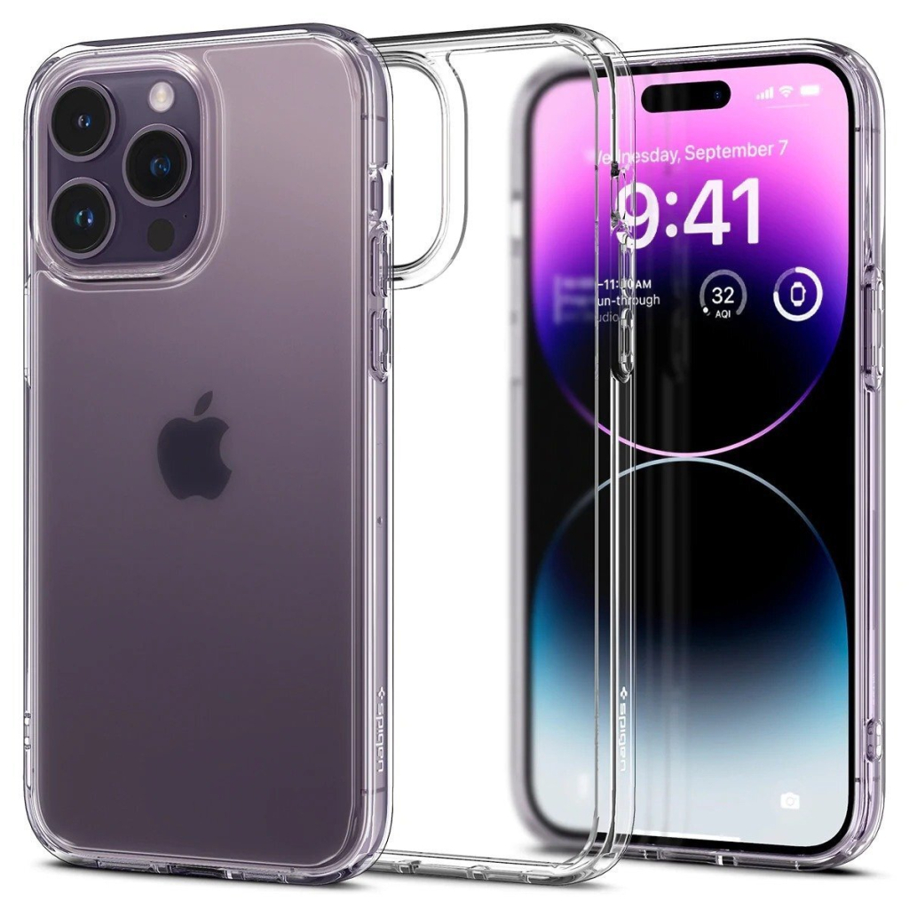Чехол для моб. телефона Spigen Apple iPhone 14 Pro Ultra Hybrid, Frost Clear (ACS04967)