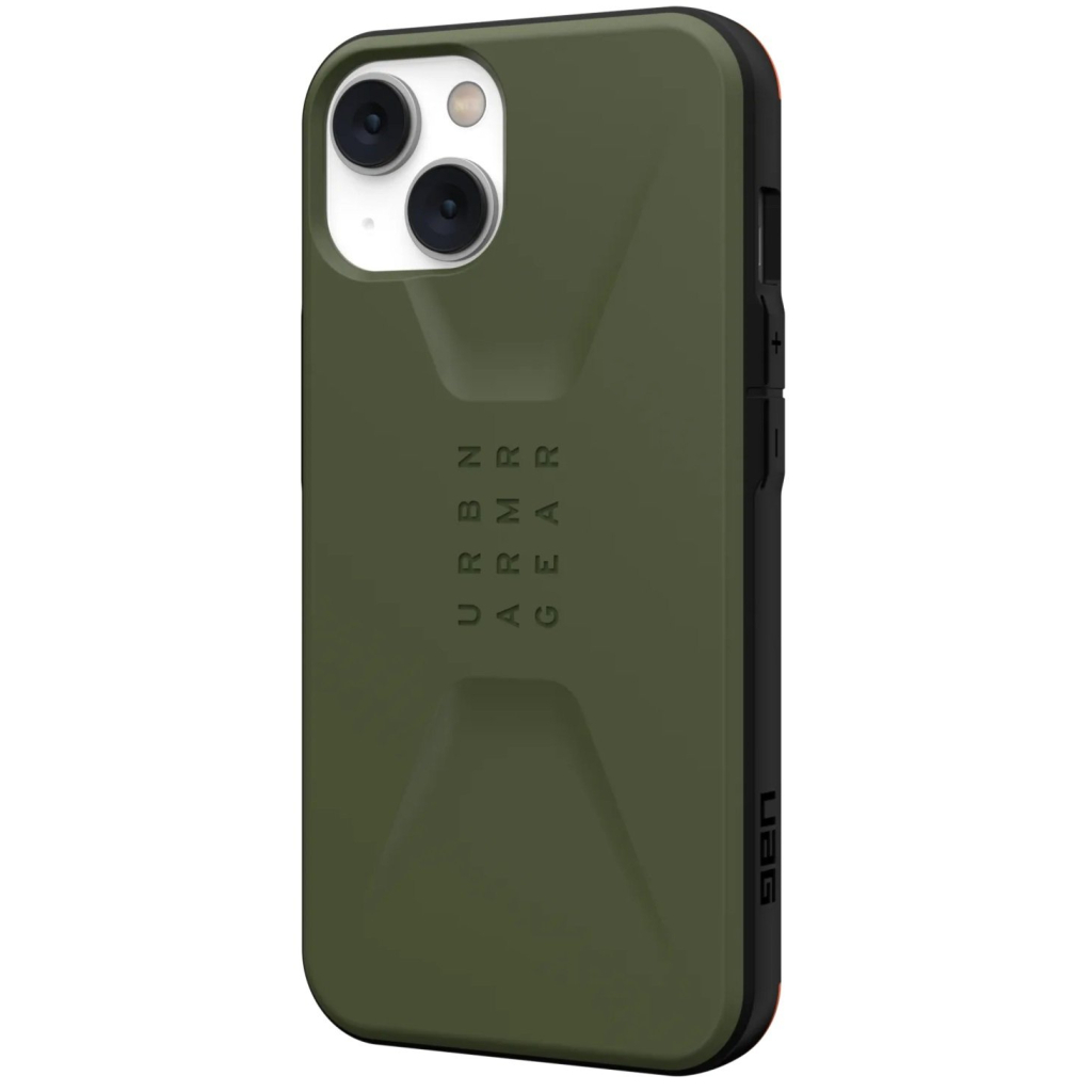 Чехол для моб. телефона Uag Apple iPhone 14 Civilian, Olive (114040117272) - 2