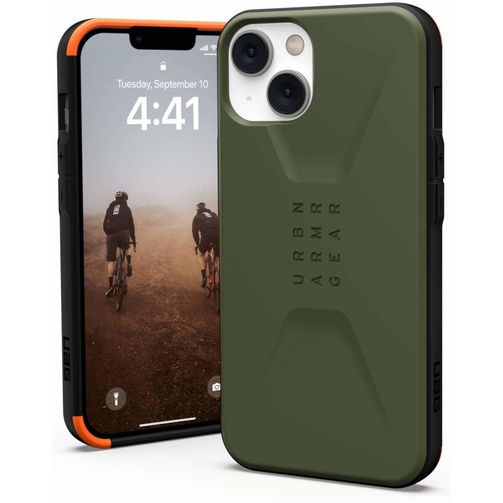 Чехол для моб. телефона Uag Apple iPhone 14 Civilian, Olive (114040117272) - 11