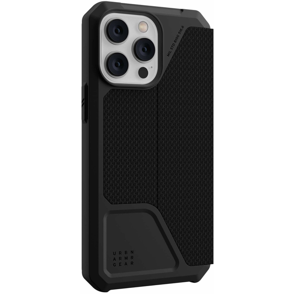 Чехол для моб. телефона Uag Apple iPhone 14 Pro Max Metropolis, Kevlar Black (114047113940) - 1