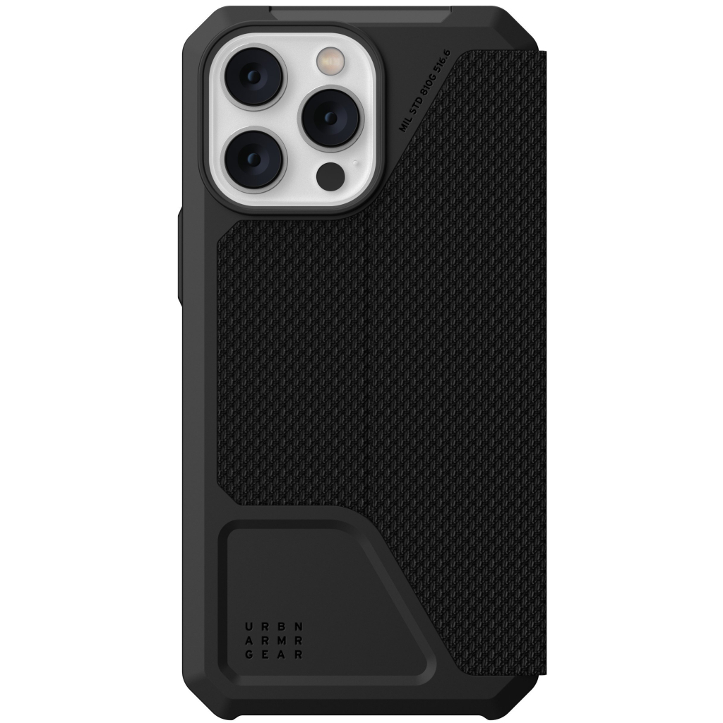Чехол для моб. телефона Uag Apple iPhone 14 Pro Max Metropolis, Kevlar Black (114047113940)