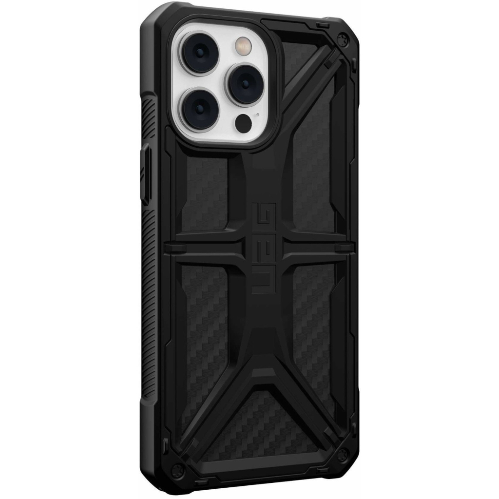 Чехол для моб. телефона Uag Apple iPhone 14 Pro Max Monarch, Carbon Fiber (114035114242) - 1