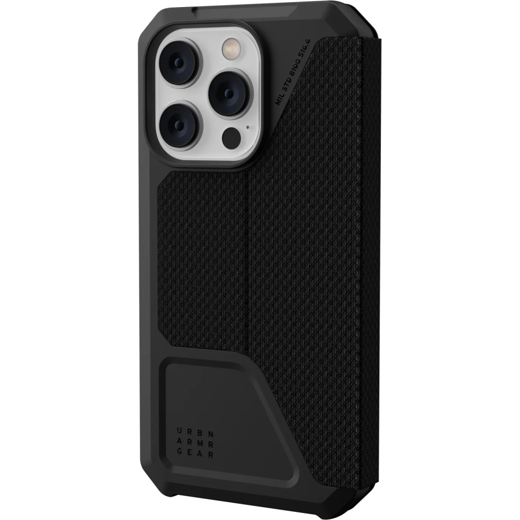 Чехол для моб. телефона Uag Apple iPhone 14 Pro Metropolis, Kevlar Black (114046113940) - 2