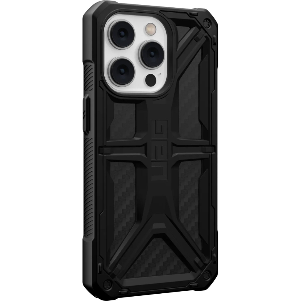 Чехол для моб. телефона Uag Apple iPhone 14 Pro Monarch, Carbon Fiber (114034114242) - 1