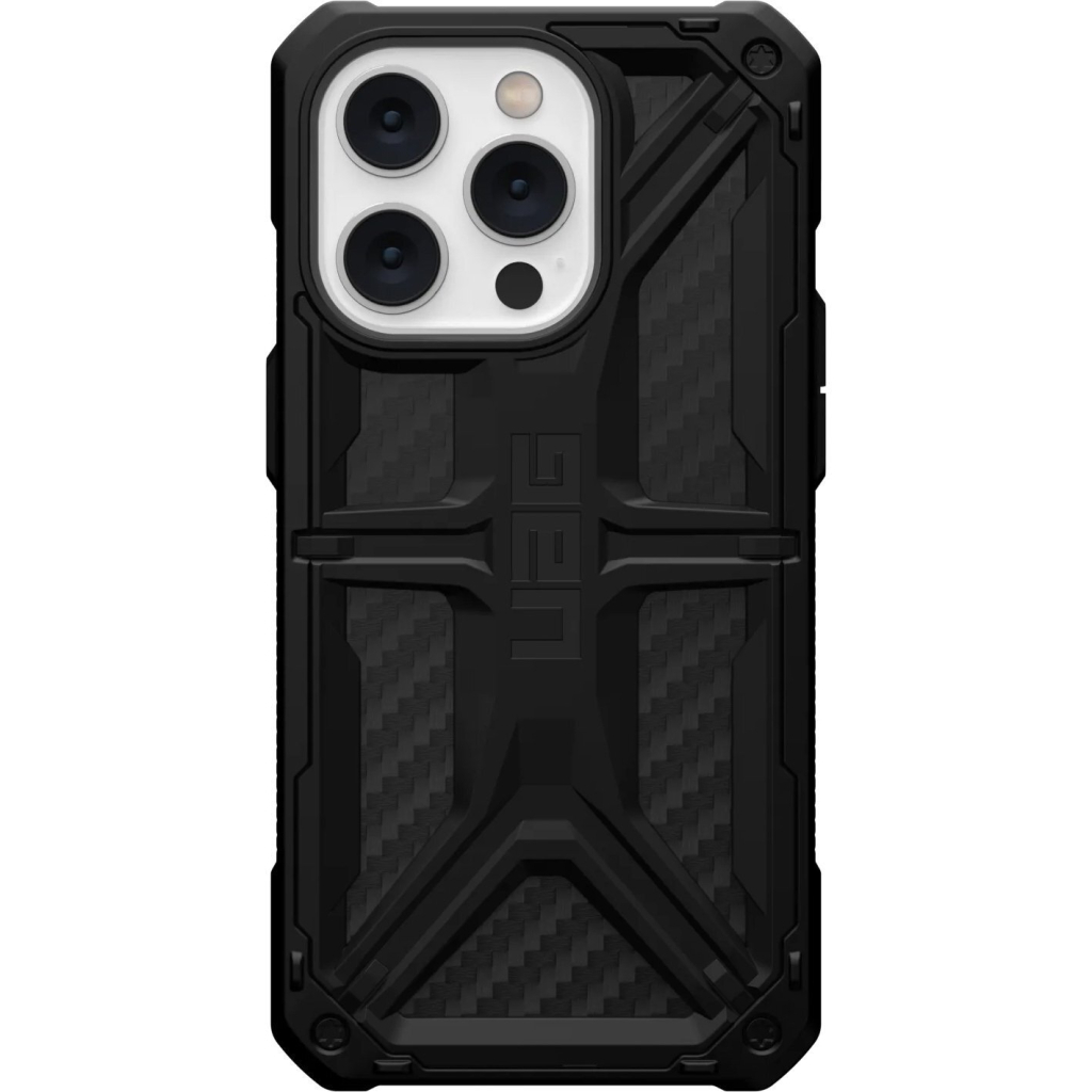 Чехол для моб. телефона Uag Apple iPhone 14 Pro Monarch, Carbon Fiber (114034114242)