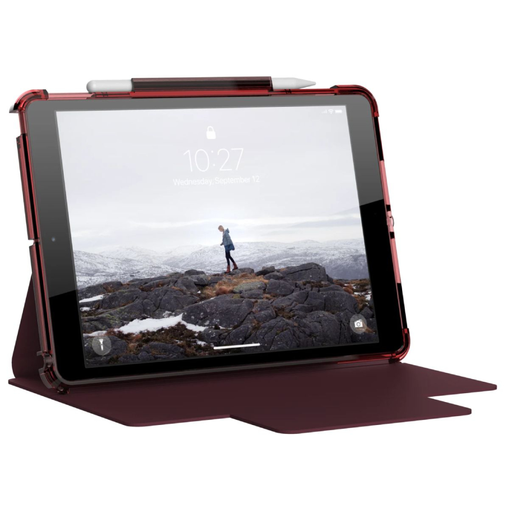 Чехол для планшета Uag [U] Apple iPad 10.2"(9th Gen, 2021) Lucent, Aubergine/Dusty Rose (12191N314748) - 6