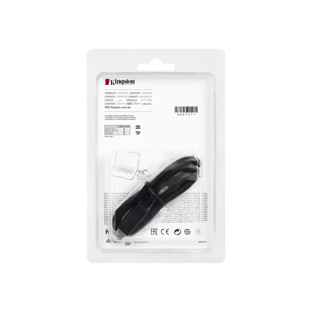 Считыватель флеш-карт Kingston Workflow Dual-Slot microSDHC/XC UHS-II (WFS-SDC) - 4