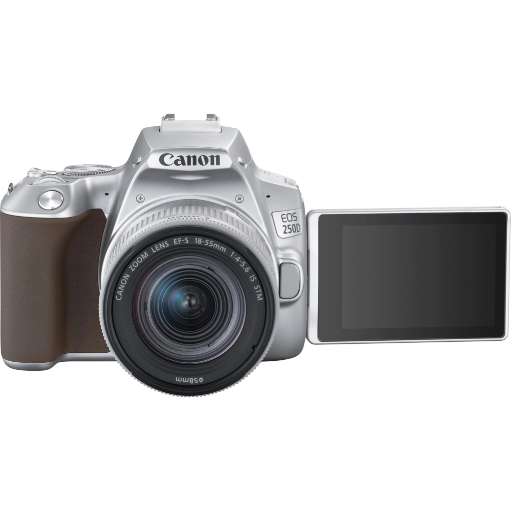 Цифровой фотоаппарат Canon EOS 250D kit 18-55 IS STM Silver (3461C003) - 6