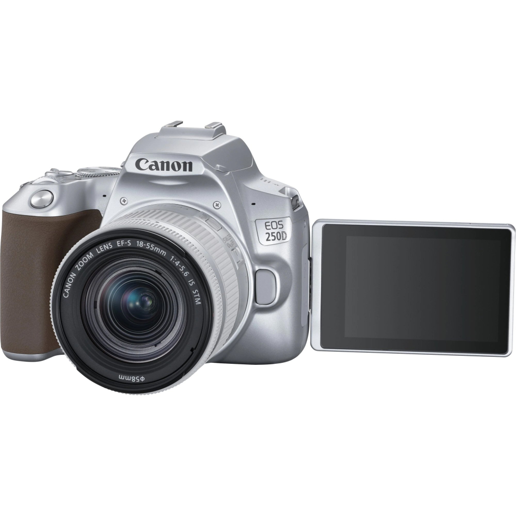 Цифровой фотоаппарат Canon EOS 250D kit 18-55 IS STM Silver (3461C003) - 7