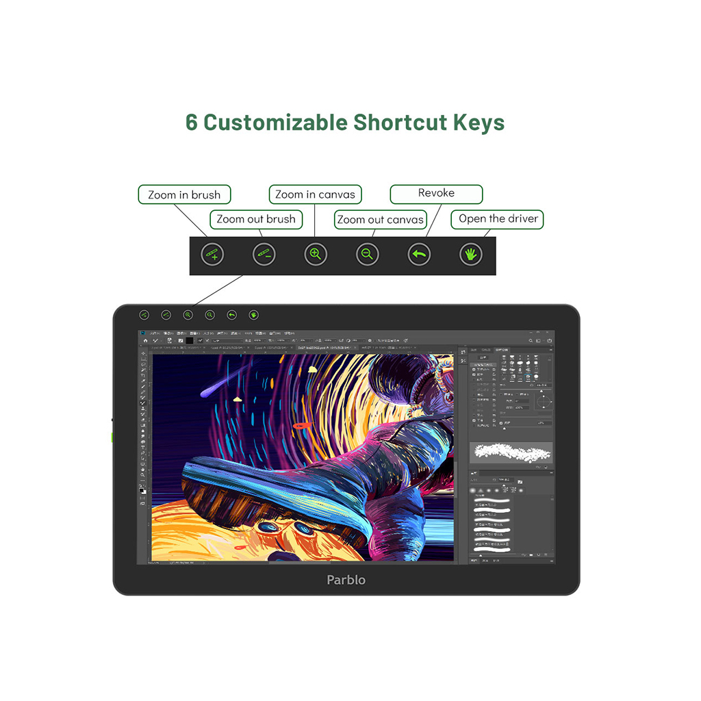 Планшет-монитор Parblo Coast 16 Pro (COAST16PRO) - 3